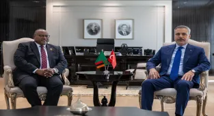 Dışişleri Bakanı Fidan, Zambiyalı mevkidaşı Haimbe ile görüştü