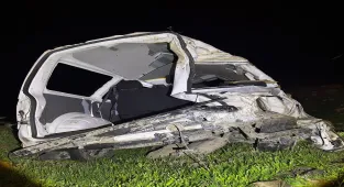 GÜNCELLEME - Şırnak'ta şarampole devrilen kamyonetin sürücüsü öldü