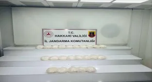 Hakkari'de 22 kilo 550 gram sentetik uyuşturucu ele geçirildi