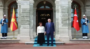 İletişim Başkanlığından Cumhurbaşkanı Erdoğan'ın, Kuzey Makedonya Cumhurbaşkanı Siljanovska-Davkova ile görüşmesine ilişkin açıklama