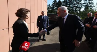 İYİ Parti Genel Başkanı Dervişoğlu, Avrupa Konseyi Türkiye Daimi Temsilcisi Golder ile görüştü