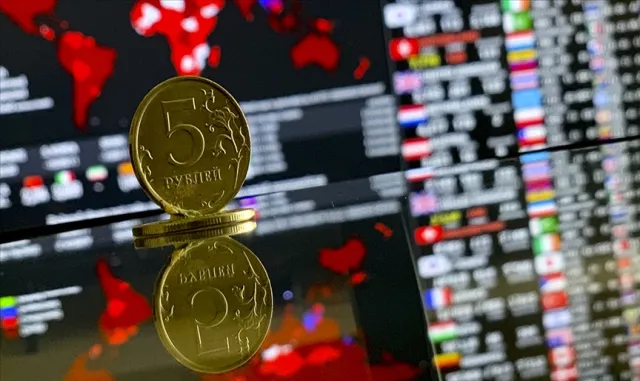 Moskova Borsası'ndaki altın işlem hacminin 3,5 kattan fazla arttığı açıklandı