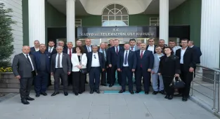 RTÜK Başkanı Daniş Çanakkaleli konuklarını ağırladı