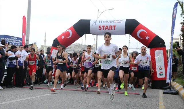 Şanlıurfa'da 11 Nisan Kurtuluş Koşusu düzenlendi