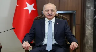 TBMM Başkanı Kurtulmuş, Cezayir Ulusal Halk Meclisi Başkanı Boughali ile görüştü