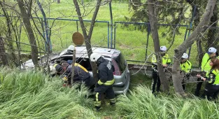 Tekirdağ'da devrilip duvara çarpan otomobilin sürücüsü hayatını kaybetti