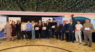 TİKA, Romanya'daki bilgi yarışmasında dereceye giren soydaş öğrenciler için ödül töreni düzenledi