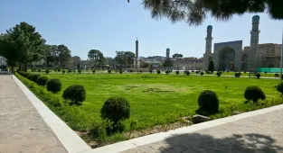 TİKA tarafından yenilenen Herat Ulu Cami parkı hizmete açıldı