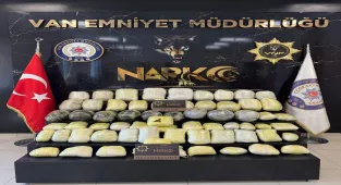 Van'da 74 kilo 320 gram uyuşturucu ele geçirildi