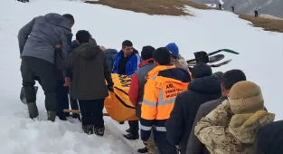 Artvin'de çığ altında kalan çobanın cansız bedenine ulaşıldı