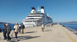 Bodrum'a Star Legend kruvaziyeriyle 274 turist geldi