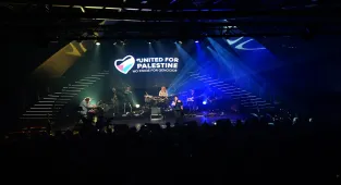 Brüksel'de İsrail'in katılımına tepki için Eurovision'a alternatif konser düzenlendi