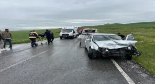 Çorum'da zincirleme trafik kazasında 7 kişi yaralandı