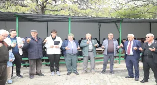 Çubuk'ta üreticiler şükür duası yaptı