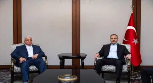Dışişleri Bakanı Fidan, Haşdi Şabi Komisyonu Başkanı Feyyad ile Ankara'da görüştü