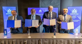 Erzurum'da düzenlenecek 2028 Avrupa Üniversite Kış Oyunları için resmi imzalar atıldı