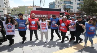 Kayseri ve çevre illerde 1 Mayıs Emek ve Dayanışma Günü kutlandı