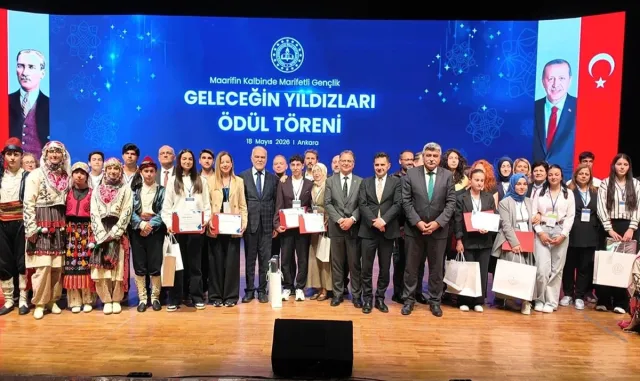 MEB’in Geleceğin Yıldızları yarışmasının ödül töreni Ankara'da yapıldı