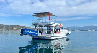 Muğla'da deniz ulaşımında yolcu motoru seferleri yeniden başladı