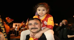 Samsun ve çevre illerde Galatasaray'ın şampiyonluğu kutlanıyor