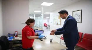 Talasemi hastaları Biz İyilik Severiz projesiyle düzenli kan bağışçılarına ulaşıyor