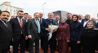 TBMM Milli Savunma Komisyonu Başkanı Akar, Sungurlu'yu ziyaret etti