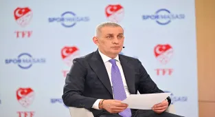 TFF Başkanı Hacıosmanoğlu, AA Spor Masası'nın konuğu oldu: (2)