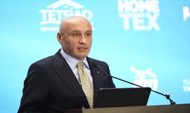 TİM Başkanı Mustafa Gültepe HOMETEX Ev Tekstili Fuarı'nda konuştu: