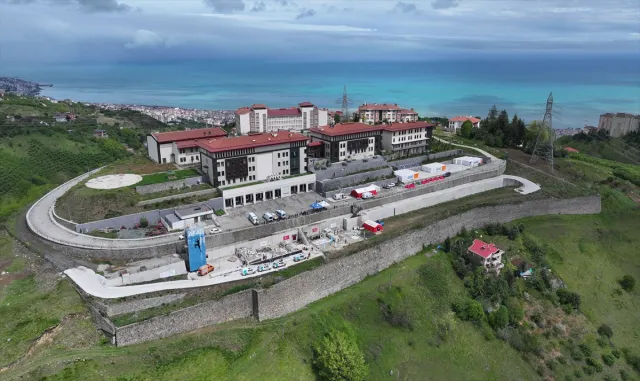Trabzon'da UMKE personeli deprem tatbikatı yaptı
