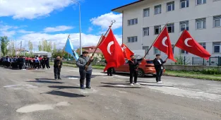 Ulaş'ta Bayrak Yürüyüşü düzenlendi