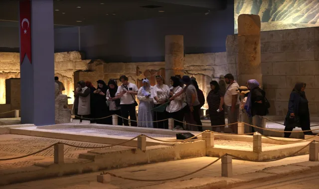 Zeugma Mozaik Müzesi bayram tatilinde 49 bin 733 ziyaretçiyi ağırladı