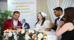 Adana ve Mersin'de nikah daireleri 06.06.2026da evlenmek isteyenleri ağırladı