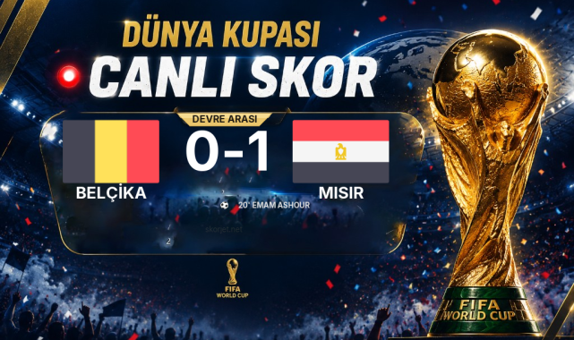 Belçika - Mısır: İlk 45 Dakika 0-1