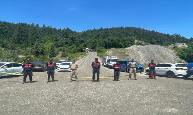 Bolu'da maden ocağında göçük meydana geldi