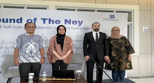 Endonezya'da Türk tasavvuf müziği ve ney enstrümanı tanıtıldı
