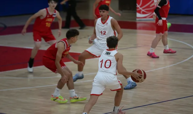 FIBA Altyapı Gelişim Projesi'nin final kampı, Çanakkale'de tamamlandı