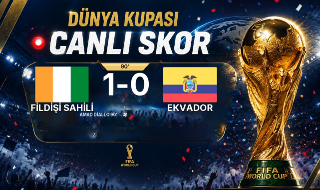 Fildişi Sahili - Ekvador Maçında Gol: Amad Diallo (90. dakika)