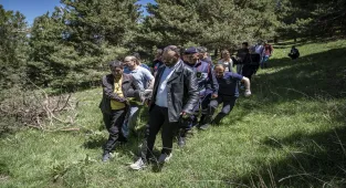  GÜNCELLEME - Erzurum'da yürüyüş yaptığı sırada kalp krizi geçiren izci hayatını kaybetti