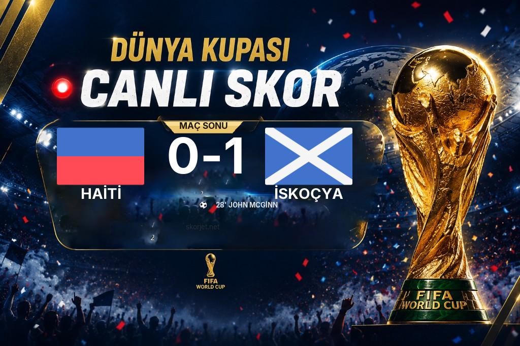 Haiti - İskoçya Maç Sonucu