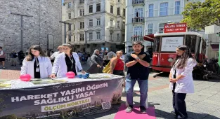 İstanbul'da Hareket Yaşını Öğren, Sağlıklı Yaşa etkinliği düzenlendi