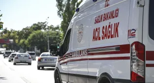Karaman'da inşattan düşen işçi ağır yaralandı