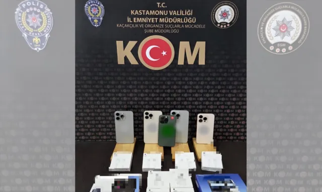 Kastamonu'da düzenlenen kaçakçılık operasyonunda 3 zanlı yakalandı