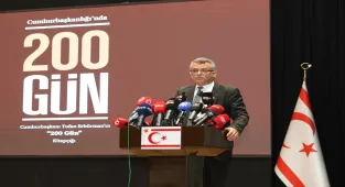 KKTC Cumhurbaşkanı Erhürman'dan Cumhurbaşkanı Erdoğan'ın açıklamalarına destek:
