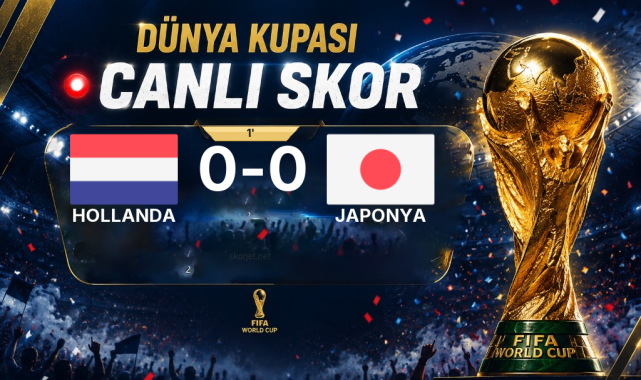 MAÇ BAŞLADI | Hollanda - Japonya