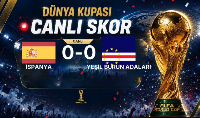 MAÇ BAŞLADI | İspanya - Yeşil Burun Adaları