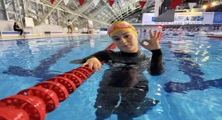 Milli dalgıç Kardelen Çarpar'ın hedefi dünya kürsüsü: