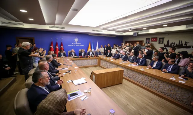 Milli Eğitim Bakanı Tekin, AK Parti Bursa İl Başkanlığında konuştu: