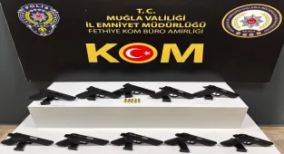Muğla'da ruhsatsız silah operasyonunda yakalanan zanlı tutuklandı (GÜNCELLEME)