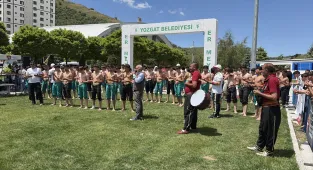 Okul Sporları Yıldız Karakucak Türkiye Şampiyonası Yozgat'ta başladı