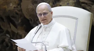 Papa 14. Leo, İspanya Kralı'nın uçağı ile Roma'ya hareket etti